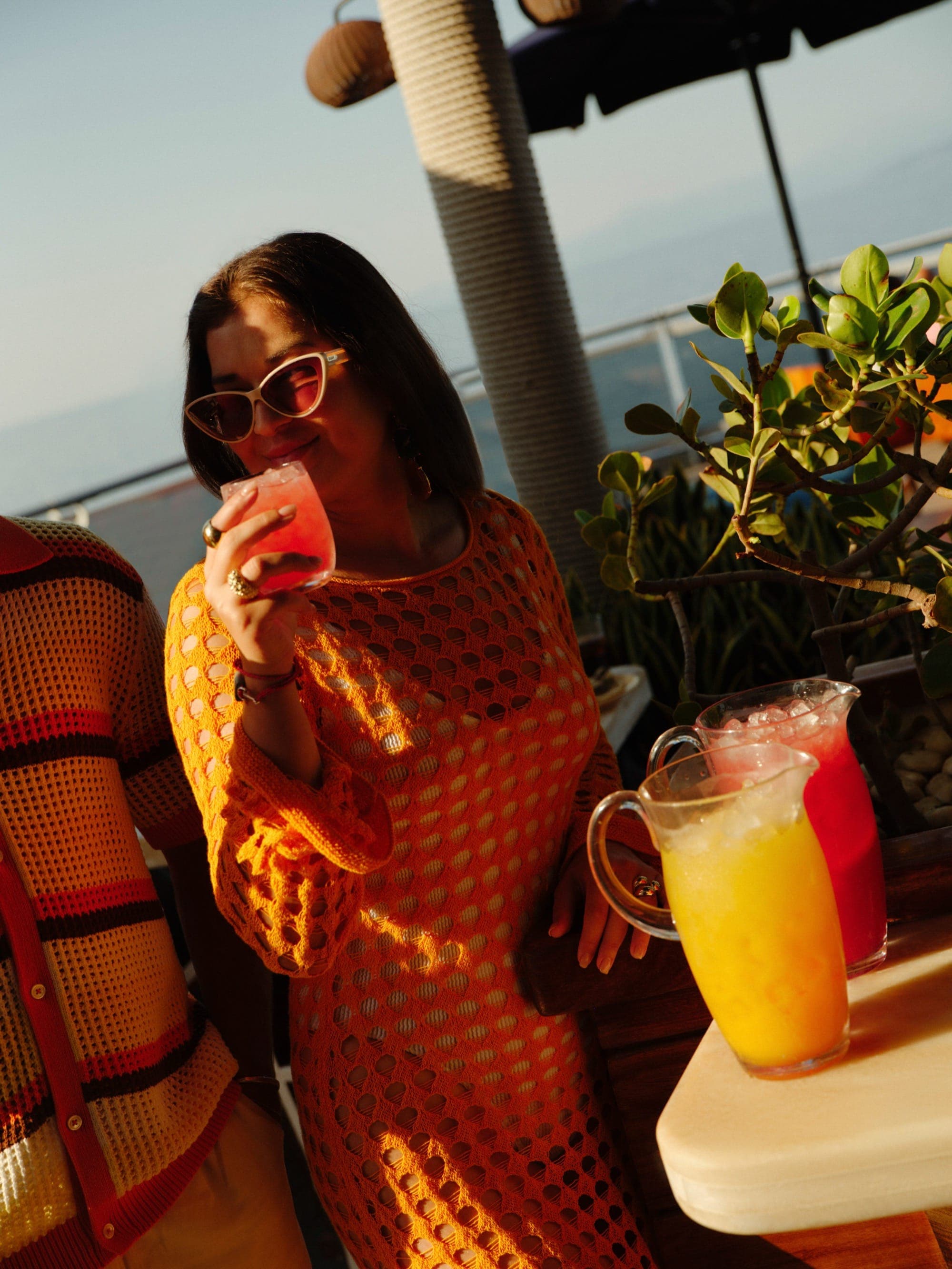 The Dock casual dining area on Virgin Voyages