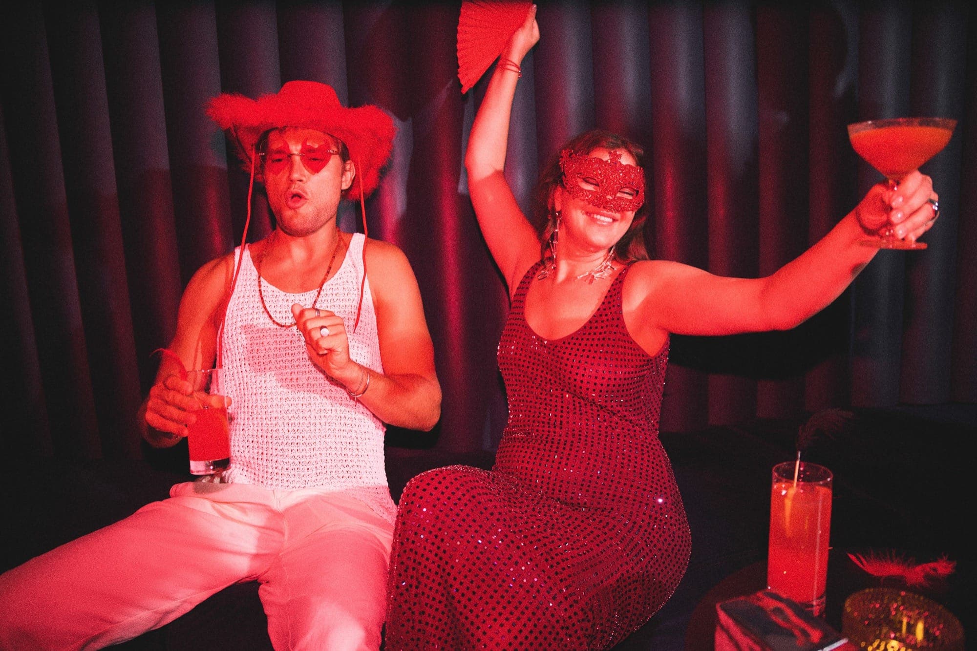 Scarlet Night on Virgin Voyages